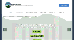 Desktop Screenshot of denverindiancenter.org